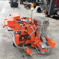 Machine de marquage routier thermoplastique à poussée manuelle haute efficacité pour autoroutes et parkings