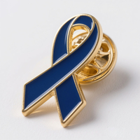 Broches Épingles en Émail Souple et Dur de Sensibilisation au Cancer du Sein, Ruban Rose Métallique, Logo Personnalisé, Vente en Gros Usine