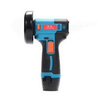 Mini-meuleuse d'angle industrielle sans fil 12V avec interrupteur à glissière, moteur sans balais, pour chanfreinage de carreaux DIY et polissage à 45 degrés, sur batterie