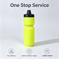 Bouteille d'eau personnalisée avec logo 750 ml en PP, anti-fuite, sans BPA, impression de logo, vente en gros, directement de l'usine, fourniture OEM, cadeau