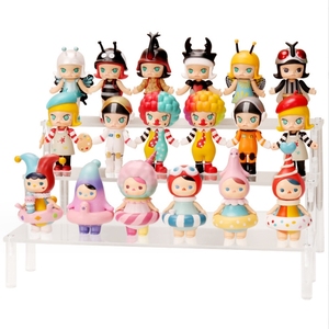 Rak figur rak kotak tampilan rak penyimpanan rak penyimpanan akrilik trapesium - Product Image 5