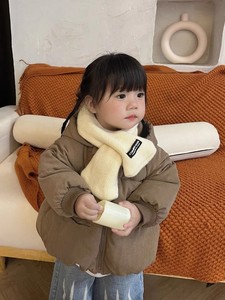 Veste matelassée épaisse à capuche de style coréen pour enfants, garçons et filles, vêtement pour tout-petits, teinture et impression - Product Image 4