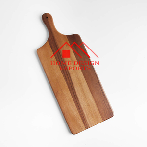 Planches et plateau de service avec hacher de cuisine en bois de qualité supérieure - Product Image 3