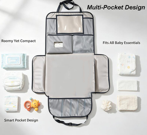 Portable Baby Diaper <b>Changing</b> Pad for Car Baby <b>Changing</b> Station for Travel <b>Foldable</b> Diaper <b>Changing</b> <b>Table</b> Waterproof Diaper Mat - Product Image 2