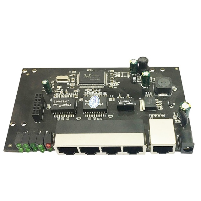 5 Port Poe Switch  4 Port 10/100/m Poe 48v 2a IEEE802.3af/at Active Ethernet Network POE for 3MP HD IPC