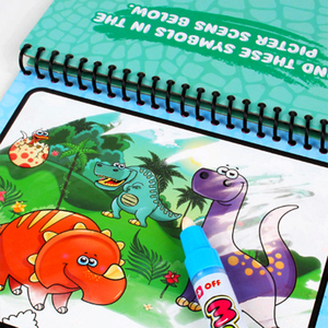 Livre <span class=keywords><strong>de</strong></span> coloriage magique d'activités pour enfants avec stylo à eau - Product Image 4