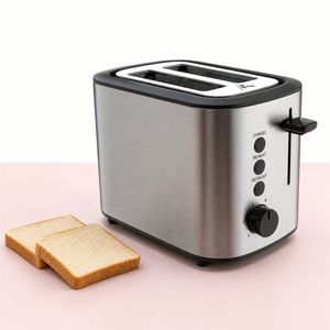 Meistverkaufter Edelstahl-Toaster mit herausnehmbarer Krümelschale, elektrischer 2-Scheiben-Sandwich-Brottoaster - Product Image 5