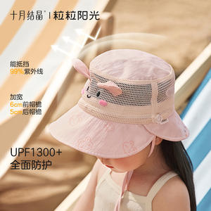 Chapeau Bob Enfant Octobre Crystalline en Maille Respirante Anti-UV pour l'Été et les Activités de Plein Air - Product Image 2