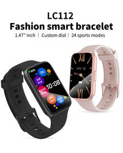 <span class=keywords><strong>Reloj</strong></span> inteligente LC112 ip67, resistente al agua, pantalla grande de 1,47 pulgadas, resolución de 320, Color de 16 bits, 24 modos deportivos, dial personalizado - Product Image 3
