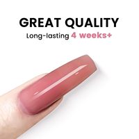 Hema Free Poly Gel Extension 30g Sans Brûlure, Construction Rapide, Longue Durée, UV LED, Soak Off, Sans Toxines, Non Toxique, Fournitures pour Ongles Nude