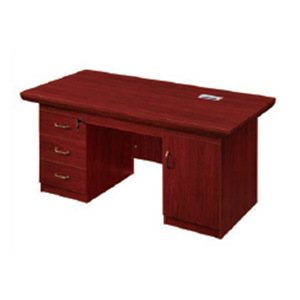 Escritorio Ejecutivo Zhongqirun KTH-16083HTY Color Marrón Rojizo Oscuro, Muebles de Oficina con Almacenamiento para Uso Gerencial - Product Image 4