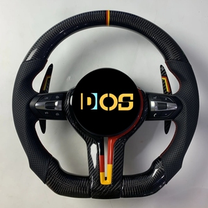 Para BMW M6 F46 F45 M5 F10 X5 F15 X6 F16 F30 G16 G20 G30 G70 G87 M3 G80 G81 G82 G83 <span class=keywords><strong>Challenger</strong></span> Rojo de Fibra de Carbono Forjada y Cuero - Product Image 4
