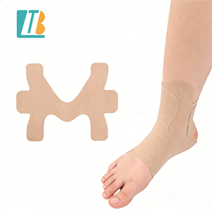 Plester Kinesiologi Elastis Berkualitas Tinggi untuk Pergelangan Kaki, Penyangga Pergelangan Kaki, Meredakan Nyeri Sendi untuk Perlindungan Olahraga dan Perawatan Medis - Product Image 1
