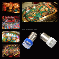 BA9S T4W #44 #47 5630 2SMD Flipper Flipper Jeu Machine LED Ampoule Lampe AC DC 6.3V Non-Polaire