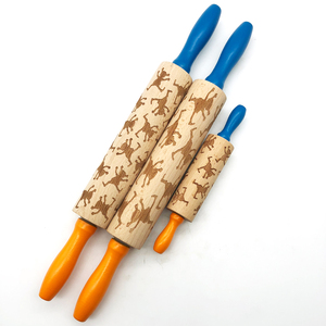 Olive gỗ cán <span class=keywords><strong>Pin</strong></span> gỗ tự nhiên Bột Con lăn pháp cán pins cho Baking không độc hại mỏng cán <span class=keywords><strong>Pin</strong></span> cho bánh pizza bánh mì - Product Image 6