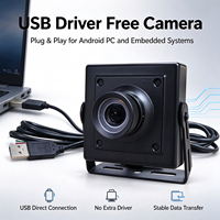 Modul Kamera USB 4K 8MP 30fps UVC Tanpa Driver Kamera Kotak Industri Lensa M12 untuk Visi Komputer Android Windows Linux OEM ODM