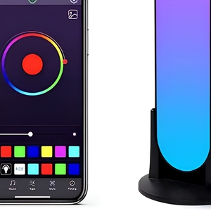 Bande lumineuse LED RGB d'ambiance, lampe sur pied intelligente, télécommande, application, intensité réglable, vente en gros B2B - Product Image 5