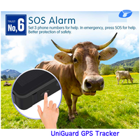 Traqueur de vache GPS à puce auto-alimenté, traqueur de chameau cheval GPS pour dispositif de suivi du bétail animal vache