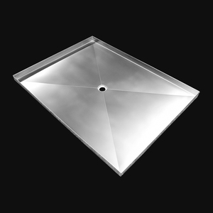 Plato <span class=keywords><strong>de</strong></span> <span class=keywords><strong>Ducha</strong></span> <span class=keywords><strong>de</strong></span> Acero Inoxidable para Autocaravana, Hecho <span class=keywords><strong>a</strong></span> <span class=keywords><strong>Medida</strong></span> Directamente <span class=keywords><strong>de</strong></span> Fábrica - Product Image 2