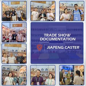 Meistverkaufte Mittelschwere Transportrollen Rote Schwenkbare 3-Zoll-PU-Polyurethan-Schwenkrollen 4-Zoll mit Eisenabdeckung - Product Image 4