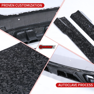 Kit de Carrocería de Fibra de Carbono Seca de Calidad Superior, Estilo MSY, para Rolls Royce Ghost, Parachoques Delantero y Trasero, Faldones Laterales - Product Image 3
