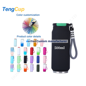 TY Logotipo personalizado Botella 500ml <span class=keywords><strong>de</strong></span> <span class=keywords><strong>agua</strong></span> aislada por sublimación Tazas <span class=keywords><strong>de</strong></span> café al vacío <span class=keywords><strong>de</strong></span> doble pared <span class=keywords><strong>Termos</strong></span> - Product Image 1