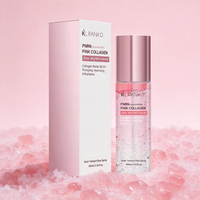 Sérum Brume Gelée OEM Rose PDRN Collagène Double Texture Éclat Niacinamide Glutathion Acide Hyaluronique pour Hydratation et Rayonnement