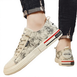 Zapatos Casuales de Lona para Hombre, Antideslizantes, Impermeables, Resistentes al Desgaste, Cómodos, Transpirables, Ligeros, con Suela Suave, Modernos, para Verano y Otoño - Product Image 1