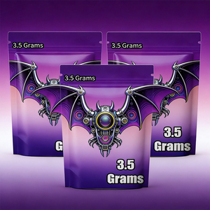 Bolsas Desodorantes Personalizadas de Grado Alimenticio, Autoportantes (3.5g/7g/14g/28g), Película de PE Termosellable con Logotipo - Product Image 2