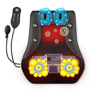 Masajeador de Espalda Moderno y Personalizable para Oficina en Casa con Bolsa de Aire para la Cintura, Tracción, Calor, Cojín de Masaje Shiatsu - Product Image 3