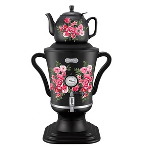 Temperatuur Display 3.2l Roestvrij Staal Elektrische Russische Samovar Thee Maker Ketels