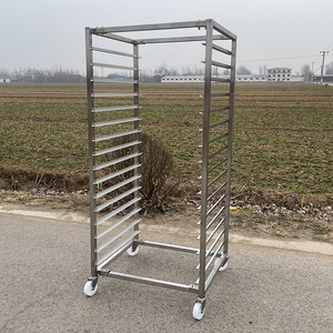 Chariot à plateaux en acier inoxydable 201 304 316 sur mesure pour la cuisson, le séchage et le refroidissement - Product Image 5