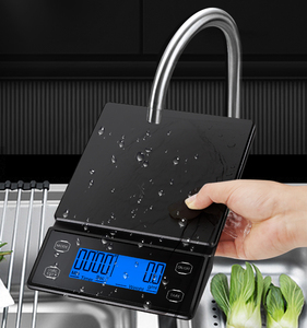 Balance à café numérique <span class=keywords><strong>Timemore</strong></span> avec charge USB-<span class=keywords><strong>C</strong></span> exclusive, 3 kg/5 kg, ABS, pesée, 3 kg x 0,1 g, 5 kg x 0,1 g - Product Image 6