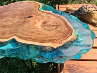 Résine époxy transparente de 3 gallons pour plateau de table en époxy