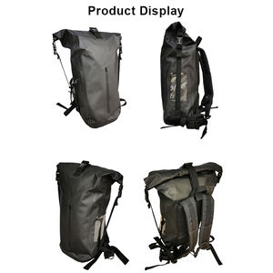 <b>Backpack</b> for Men Outdoor Hiking Travel <b>Waterproof</b> <b>Roll</b> <b>Top</b> Design with Custom Logo and High Quality OEM Service - Product Image 2