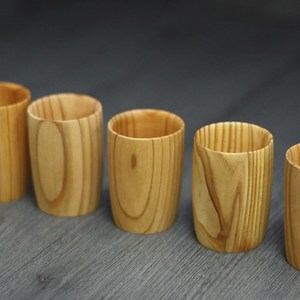 Taza de Té de Madera Natural Hecha a Mano, Diseñada para Disfrutar de Bebidas Calientes, Ofrece una Experiencia Ecológica y Confortable con un Estilo Rústico - Product Image 6