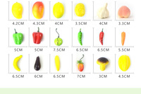 Vente directe usine : Fruits et légumes artificiels décoratifs, réalistes, en plastique, écologiques pour la maison, la cuisine, les fêtes et les supermarchés