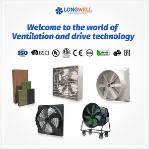 550W 1100W Customized 36 Inch 50 Inch Poultry Farm Fan Cooling Ventilation Exhaust Fan