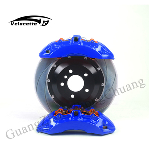 Tùy chỉnh màu sắ<span class=keywords><strong>c</strong></span> logo phanh Caliper 6 Piston phía trướ<span class=keywords><strong>c</strong></span> bánh xe thiết lập cho Mazda Lexus TOYOTA <span class=keywords><strong>Sena</strong></span> Honda Civic BMW X2 X4 X6 Audi Cayenne - Product Image 1
