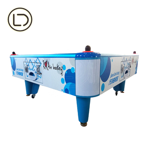 LeaderDream Adulto Blanco Azul Super 4 Personas Múltiples Air <span class=keywords><strong>Hockey</strong></span> Table Fan Hokey Table Air <span class=keywords><strong>Hockey</strong></span> 4 Player - Product Image 6