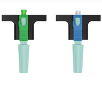 Conector rápido de fibra óptica Tipo de tornillo SC/APC SC/UPC Conector rápido para Terminación de campo de cable de caída FTTH