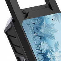 U-jie Noir Magnétique Rechargeable Gaming Phone Cooler Semiconductor Radiator Back Clip Plug-and-Play Phone Holder pour 67-88mm