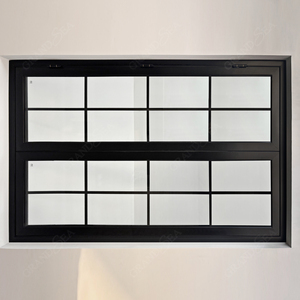 Fenêtre pliante coulissante en aluminium et verre, <span class=keywords><strong>double</strong></span> <span class=keywords><strong>vitrage</strong></span>, à grilles, style bi-fold, pour l'extérieur - Product Image 4