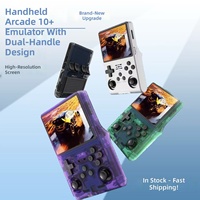 Console de jeu portable rétro R40S PRO, écran HD de 3,5 pouces, double joystick 3D, sortie TV OTG, lecteur de jeux rétro portable, personnalisable en usine