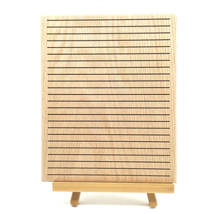 Panneau de messages <span class=keywords><strong>en</strong></span> bois <span class=keywords><strong>massif</strong></span> sculpté, 10 pièces, tranches artisanales, Plaques <span class=keywords><strong>en</strong></span> chêne, décor mural <span class=keywords><strong>en</strong></span> bois - Product Image 2