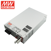 Alimentation à découpage haute performance MEAN WELL RSP-3000-24 3000W 24V avec PFC actif pour murs vidéo LED