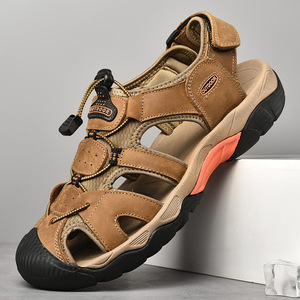 <span class=keywords><strong>Chaussures</strong></span> de course d'été pour hommes grandes tailles 38-48, tendance mode, pour activités de plein air et randonnée aquatique, tige en PU - Product Image 4