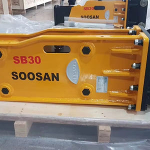 Martillo Hidráulico SB 30 de Tipo Superior para Excavadoras de 2.5-4.5 Toneladas, Motor Incluido, Nuevo, Maquinaria de Construcción con Dirección Deslizante, 1 Año de Garantía - Product Image 1