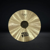 21" Ride Cymbal Big Size with Original Bell TNC Series B20 Bronze Handmade Cymbals for Sale