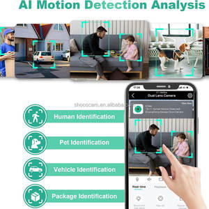 La plus récente <span class=keywords><strong>caméra</strong></span> Ip CCTV à double objectif 4MP Ip66 étanche HD Ptz couleur Vision nocturne surveillance vocale bidirectionnelle <span class=keywords><strong>caméra</strong></span> <span class=keywords><strong>Wifi</strong></span> sans fil - Product Image 5